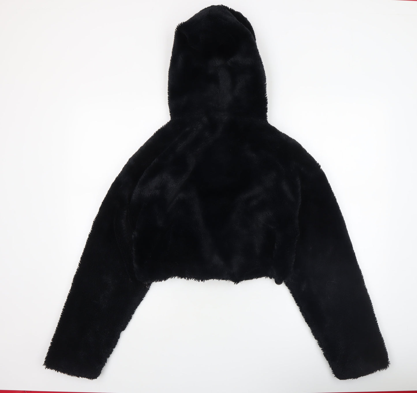 Womens UK Size XS Urban Outfitters Black Bomber Jacket