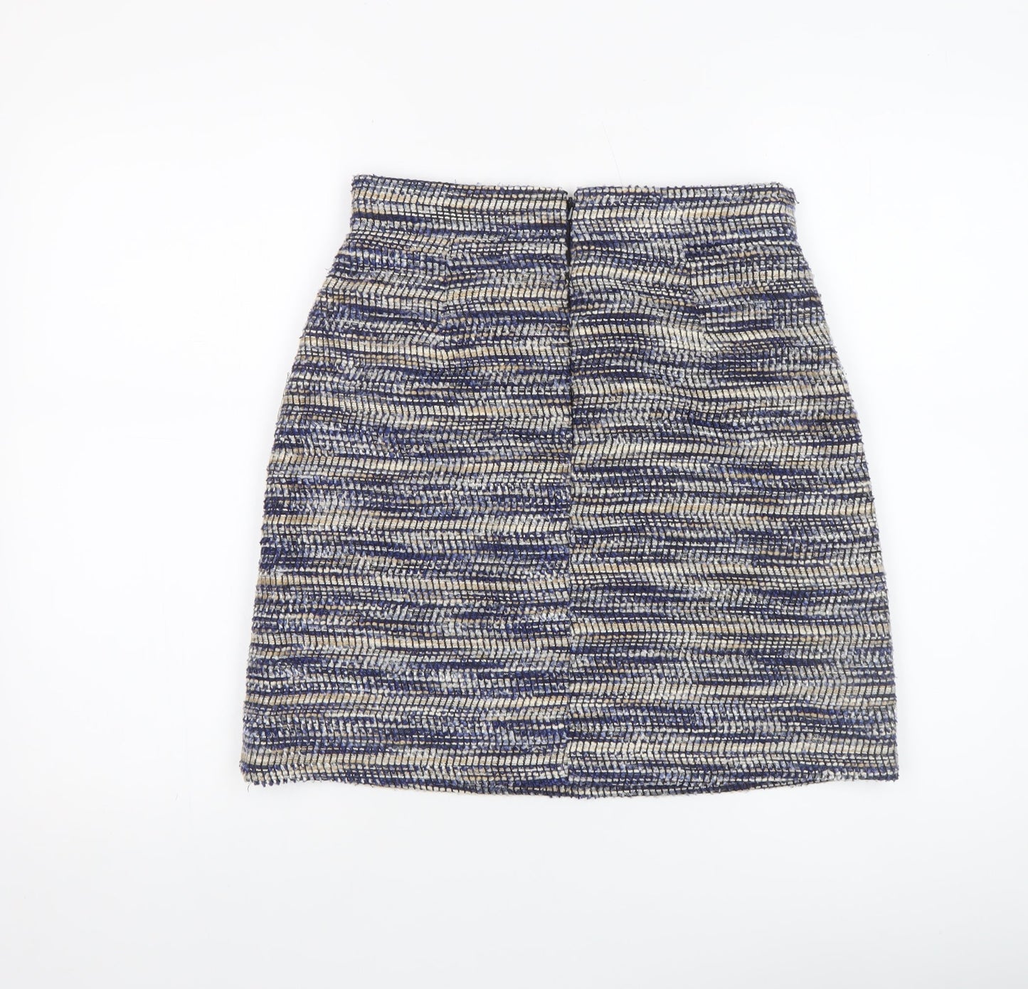 Womens UK Size 10 Warehouse Straight & Pencil Tweed Skirt