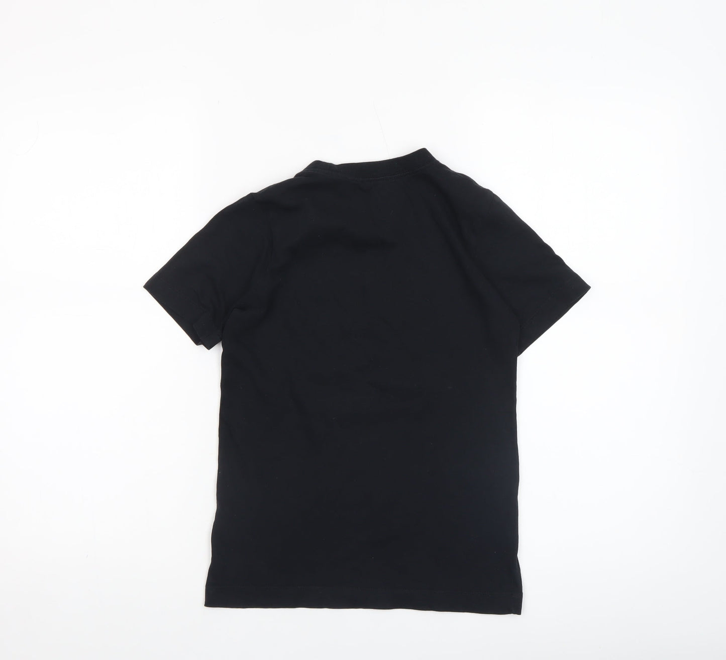 Boys UK Size 128-137cm Nike Black Basic T-Shirt