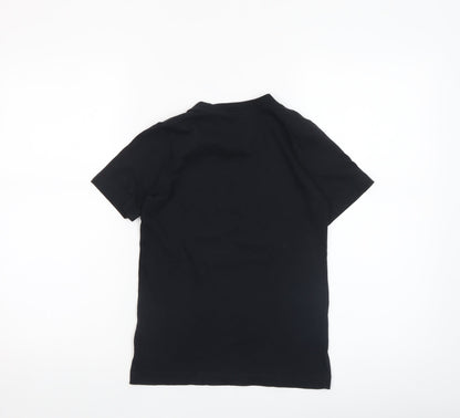 Boys UK Size 128-137cm Nike Black Basic T-Shirt