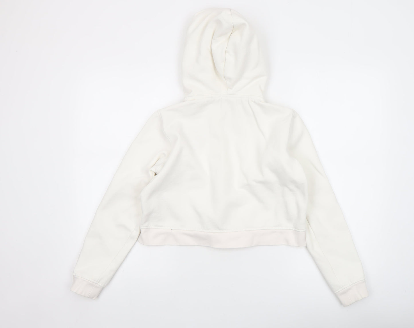 Womens UK Size 12 Slazenger White Full Zip Hoodie
