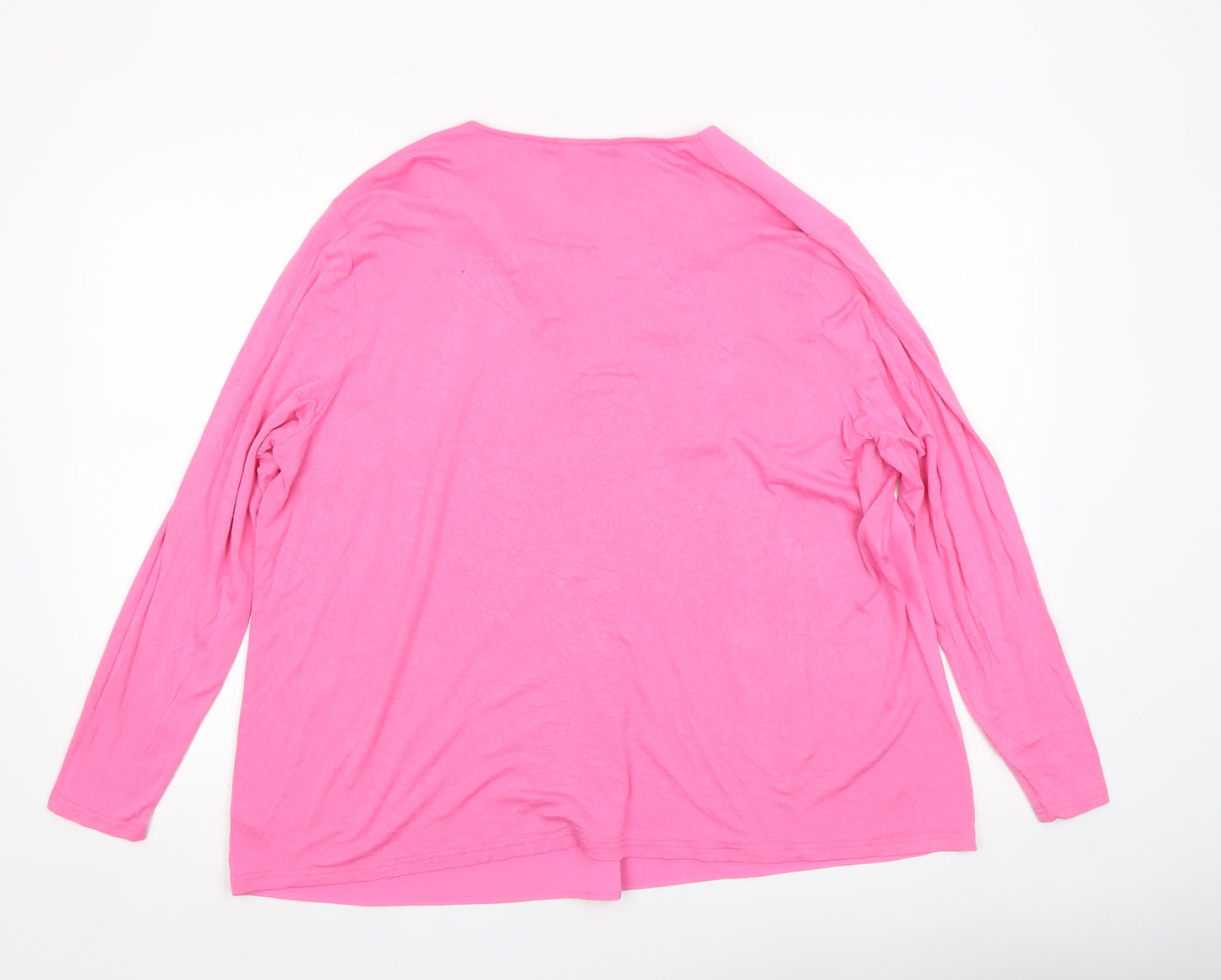 Womens UK Size XL Dunnes Pink Tunic Blouse