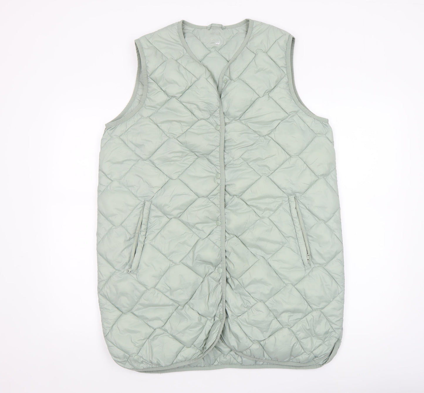 Womens UK Size M Junnes Store Green Quilted Coat