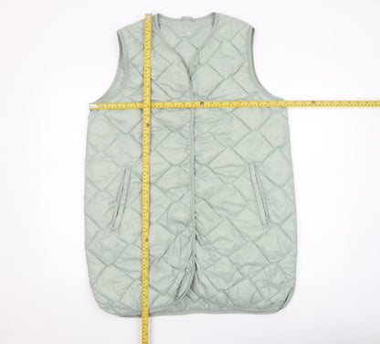 Womens UK Size M Junnes Store Green Quilted Coat