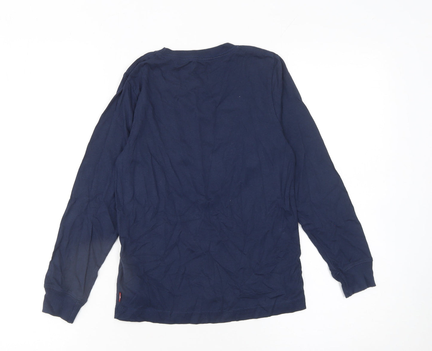 Boys UK Size 8 Years Levi's Blue Basic T-Shirt