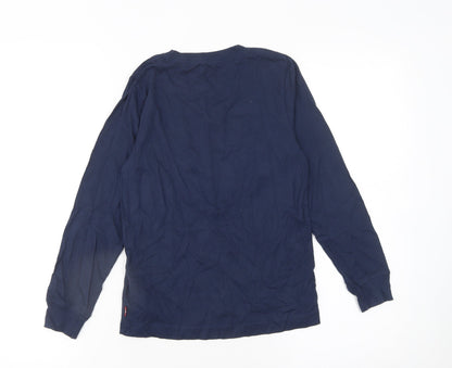 Boys UK Size 8 Years Levi's Blue Basic T-Shirt