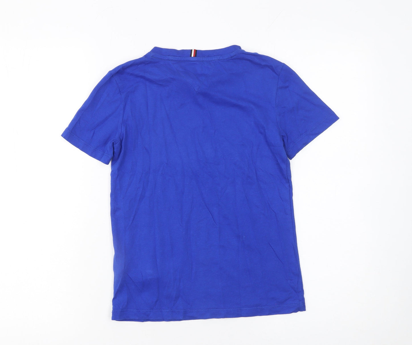 Boys UK Size 10 Years Tommy Hilfiger Blue Basic T-Shirt