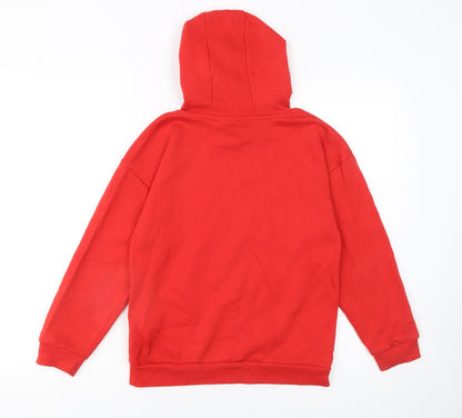 Boys UK Size 10 Years Sonic the Hedgehog Red Pullover Hoodie