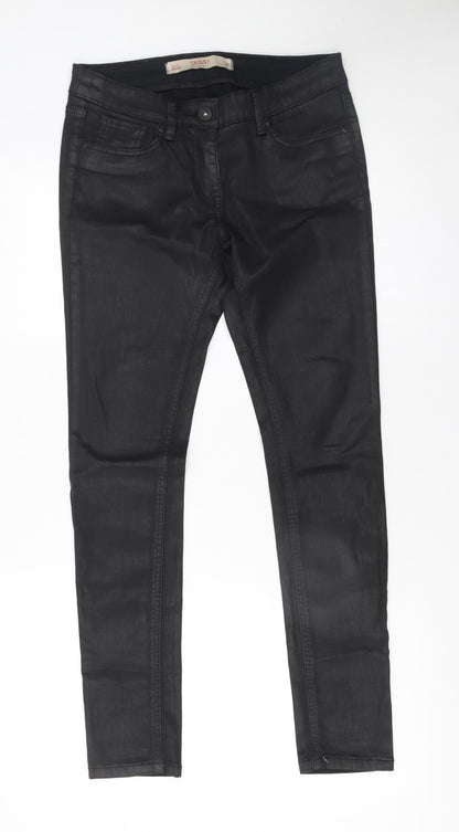 Womens UK Size 8 NEXT Slim Fit Jegging Black Trousers