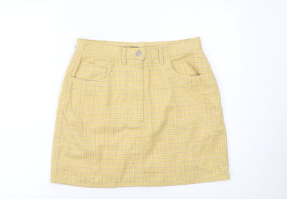 Womens UK Size 14 Sisley Straight & Pencil Tweed Skirt