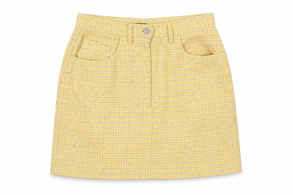 Womens UK Size 14 Sisley Straight & Pencil Tweed Skirt