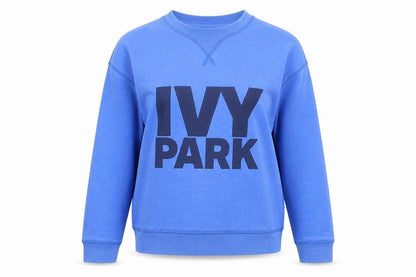 Womens UK Size S IVY PARK Blue Pullover Sweatshirt