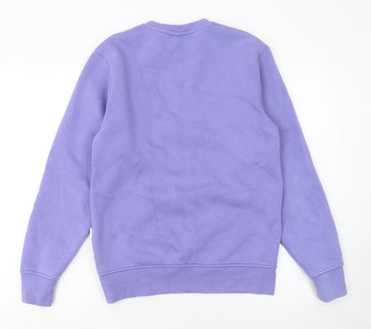 Mens UK Size XS NICCE Purple Pullover Sweatshirt