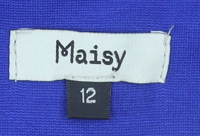 Womens UK Size 12 Maisy Regular Blue Blazer