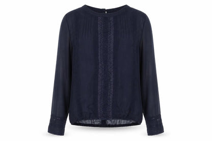 Womens UK Size 10 Dunnes Blue Basic Blouse