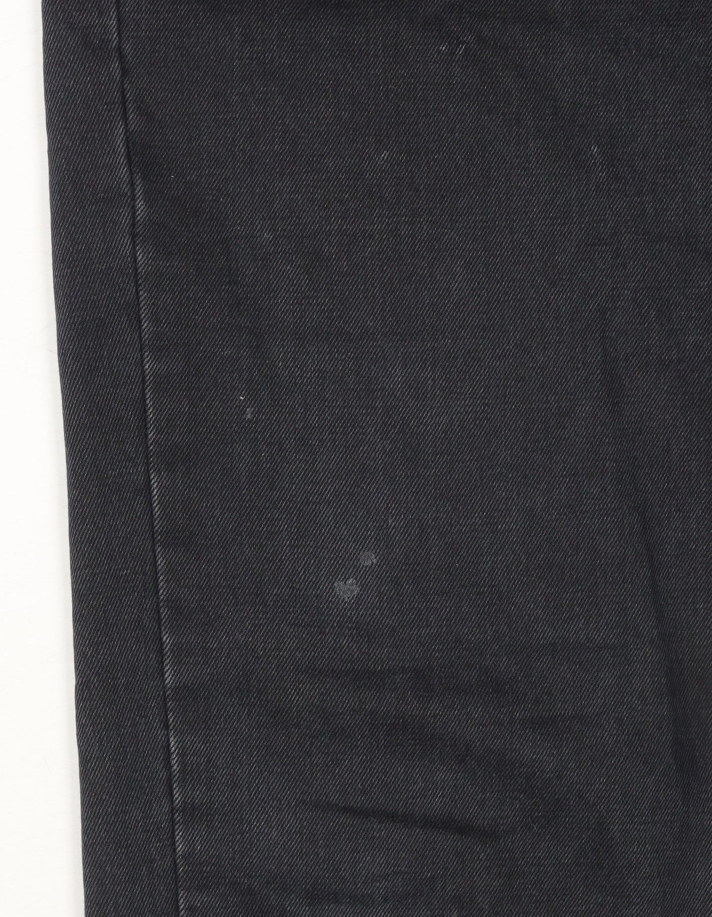 Womens UK Size 12 Missguided Regular Fit Ankle Black Jeans
