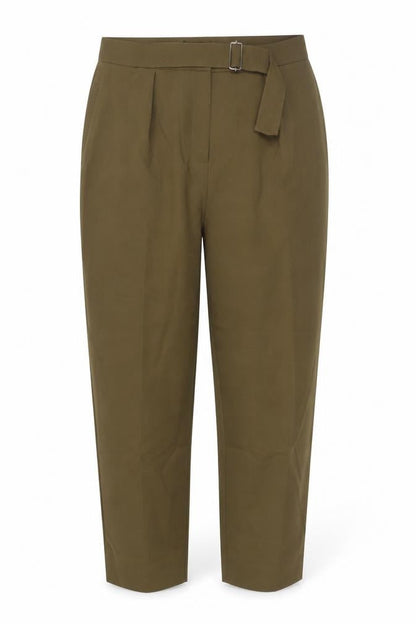 Womens UK Size 14 Topshop Regular Fit Paperbag Brown Trousers