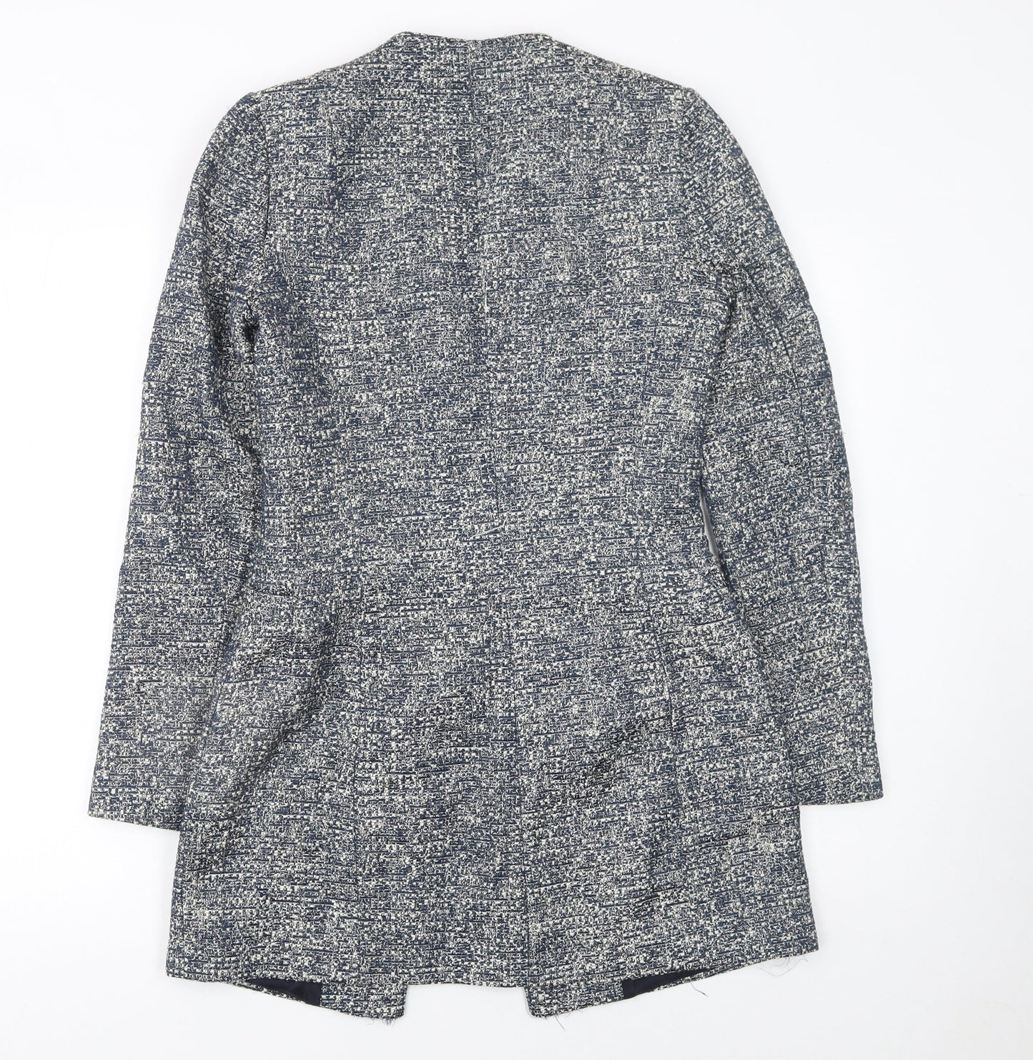 Womens UK Size XS Zara Basic Regular Grey Blazer