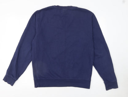 Womens UK Size S Nike Blue Pullover Sweatshirt
