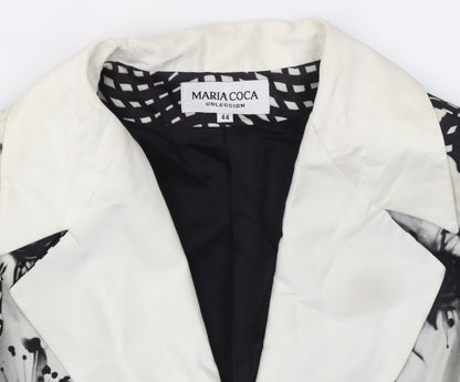 Womens UK Size 16 Maria Coca Regular Black Blazer