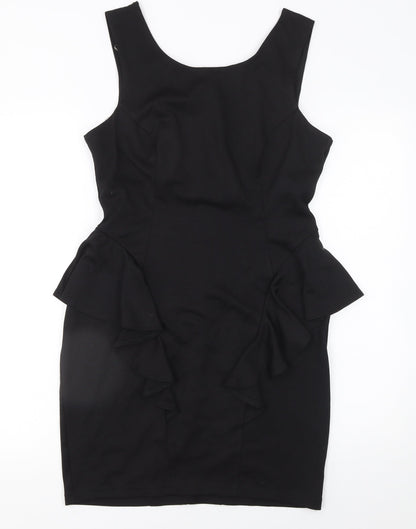 Womens UK Size 14 Lipsy Peplum Dress
