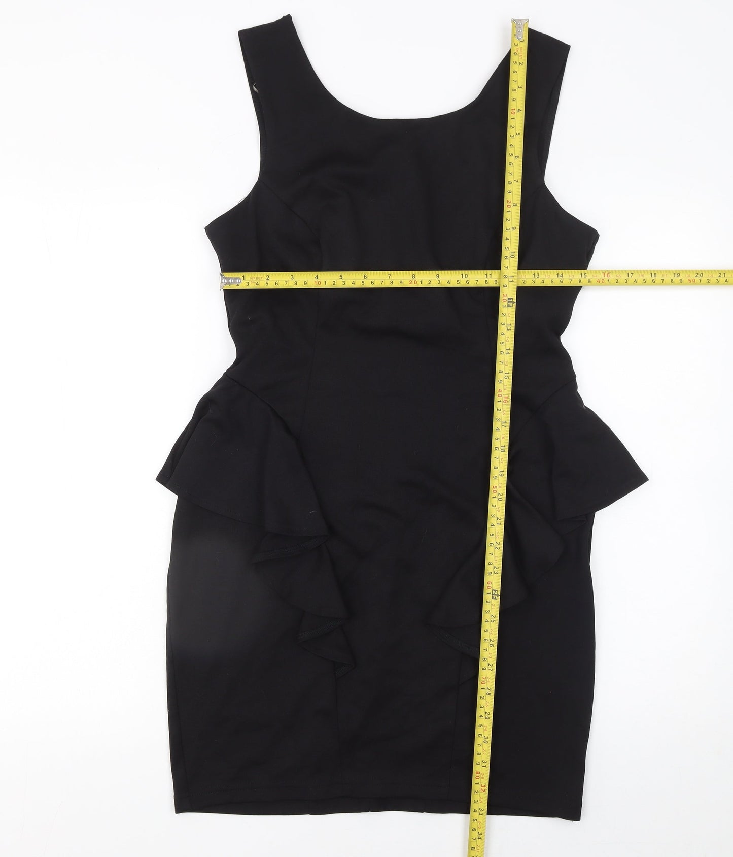 Womens UK Size 14 Lipsy Peplum Dress