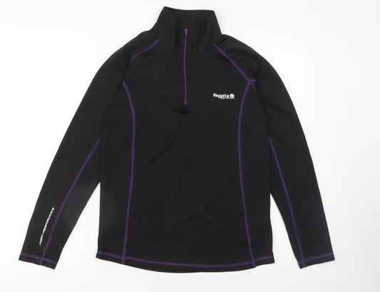 Womens UK Size 10 Regatta Black Pullover Sweatshirt