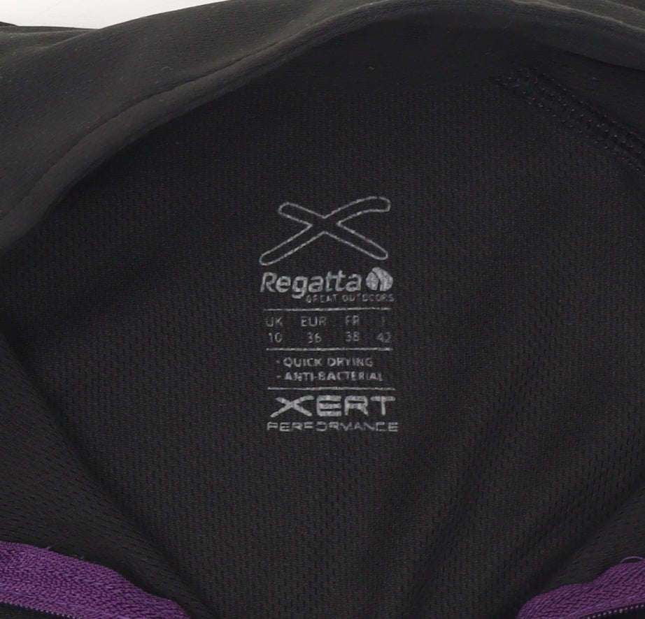 Womens UK Size 10 Regatta Black Pullover Sweatshirt