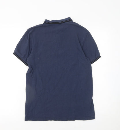 Mens UK Size S Fred Perry 100% Cotton Polo Shirt