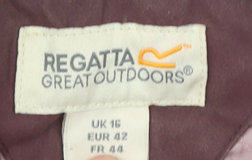 Womens UK Size 16 Regatta Brown Parka Coat
