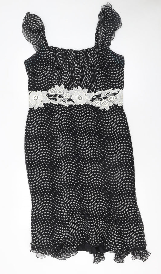 Womens UK Size 16 Maria Coca Fit & Flare Dress