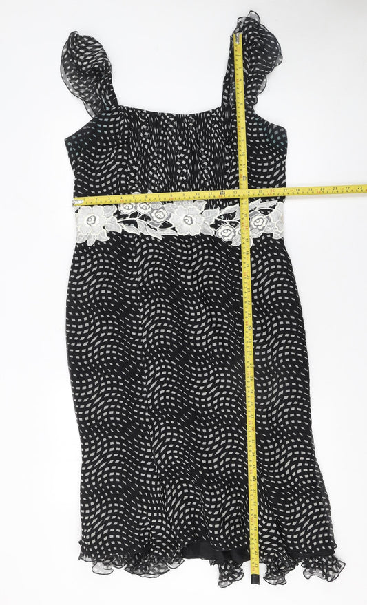Womens UK Size 16 Maria Coca Fit & Flare Dress