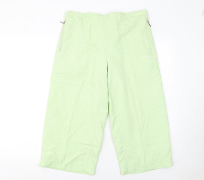 Womens UK Size 14 BackSwing Relaxed Fit Cargo Green Trousers