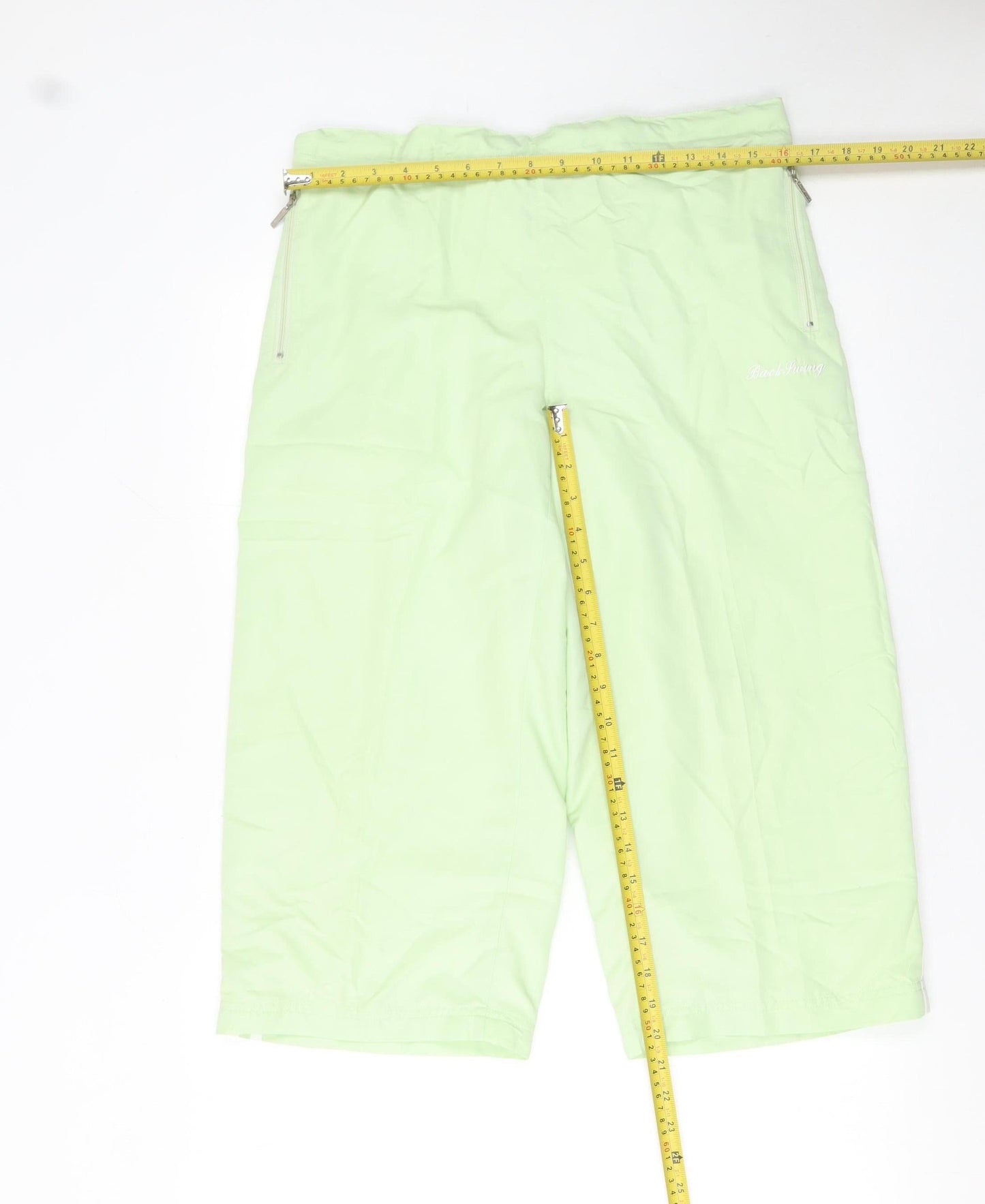 Womens UK Size 14 BackSwing Relaxed Fit Cargo Green Trousers