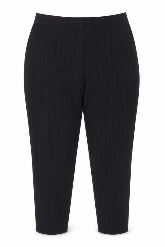 Womens UK Size 18 TU Regular Fit Business Workwear Casual Black Trousers