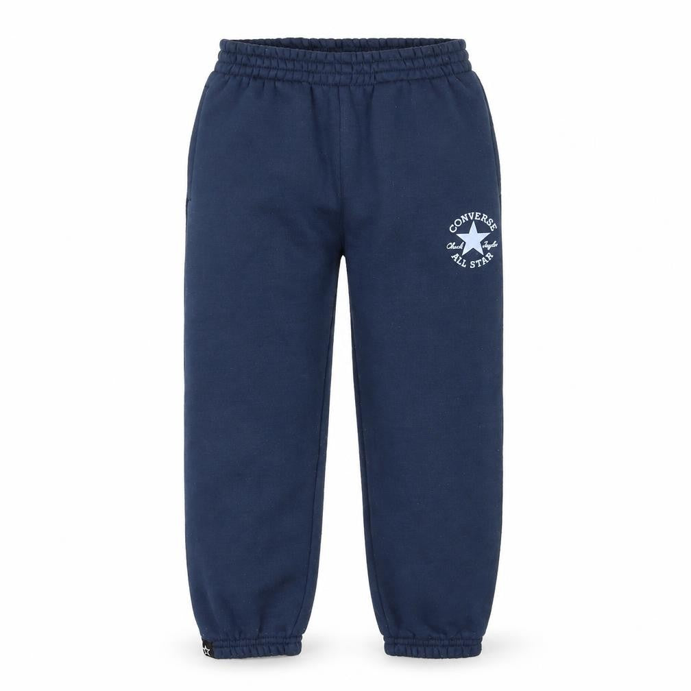 Boys UK Size 5-6 Years Converse Regular Fit Jogger Blue Trousers