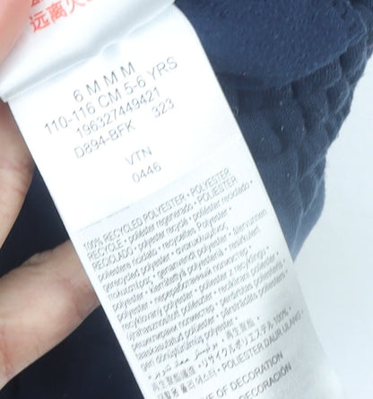 Boys UK Size 5-6 Years Converse Regular Fit Jogger Blue Trousers