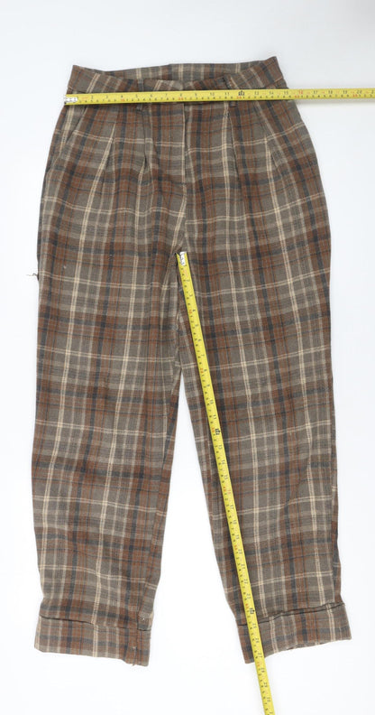 Womens UK Size 10 Anewsta Regular Fit Chino Brown Trousers