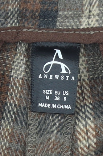 Womens UK Size 10 Anewsta Regular Fit Chino Brown Trousers