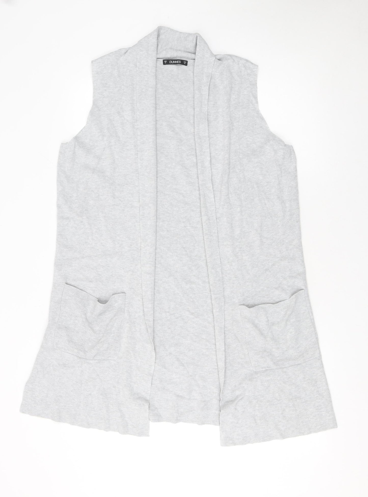 Womens UK Size 14 Dunnes Stores Grey Cardigan Jumper