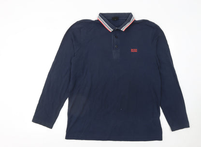 Mens UK Size XL HUGO BOSS 100% Cotton Polo Shirt