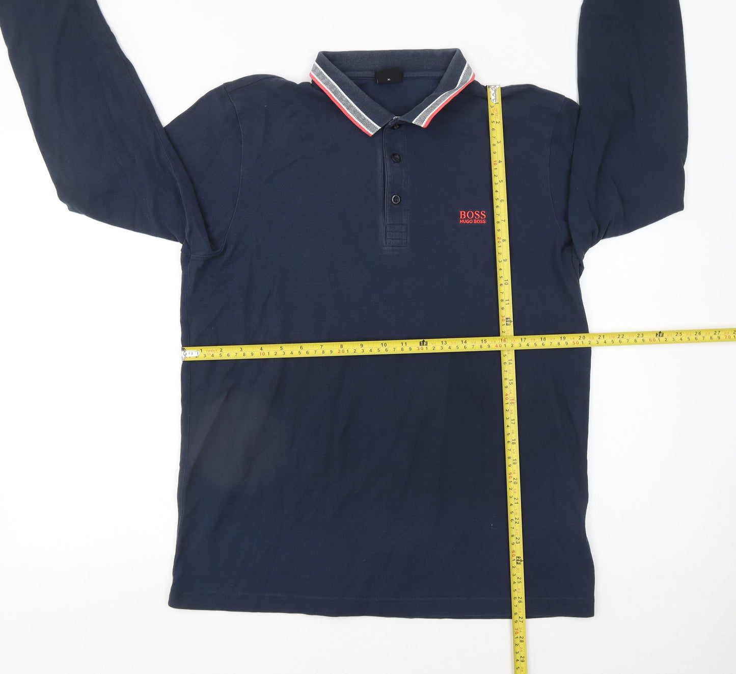 Mens UK Size XL HUGO BOSS 100% Cotton Polo Shirt