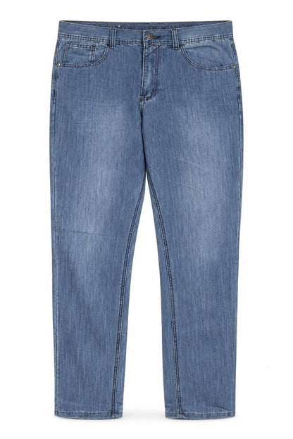 Mens UK Size 46 Code Jeans Regular Fit Straight Blue Jeans