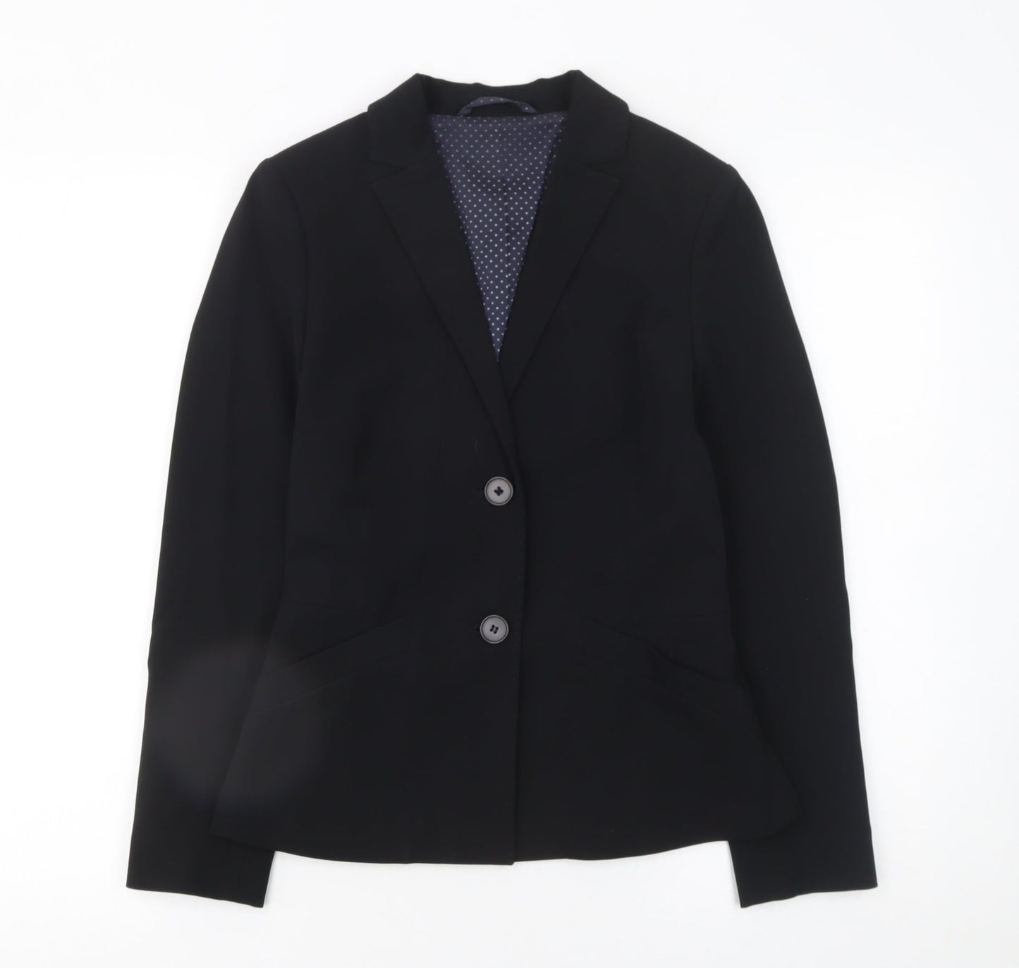 Womens UK Size 8 Jigsaw Regular Black Blazer
