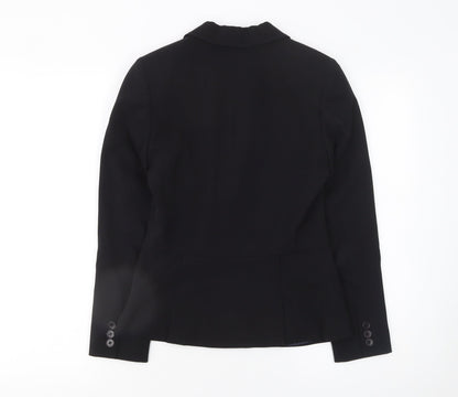 Womens UK Size 8 Jigsaw Regular Black Blazer