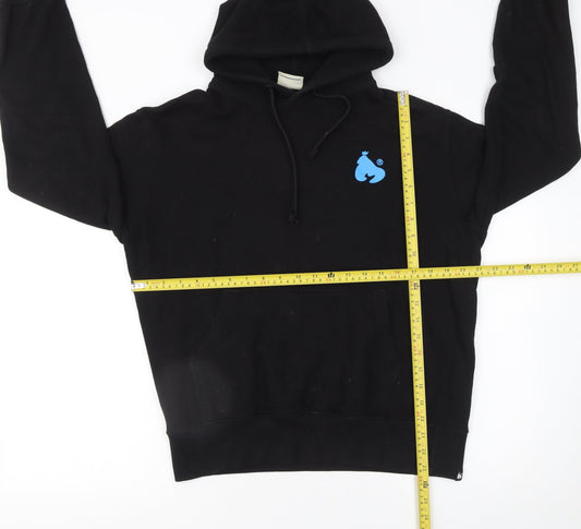 Mens UK Size M Money Black Pullover Hoodie