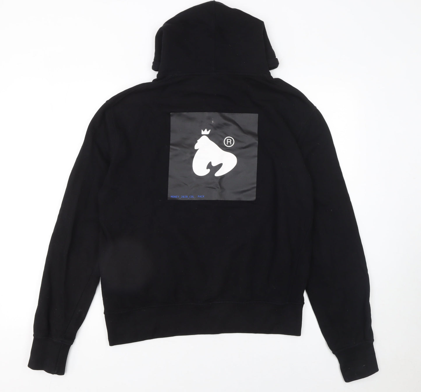 Mens UK Size M Money Black Pullover Hoodie
