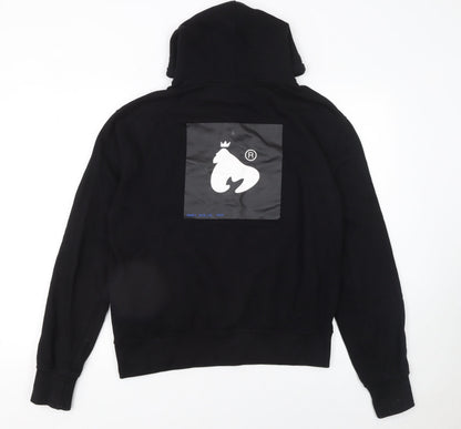 Mens UK Size M Money Black Pullover Hoodie