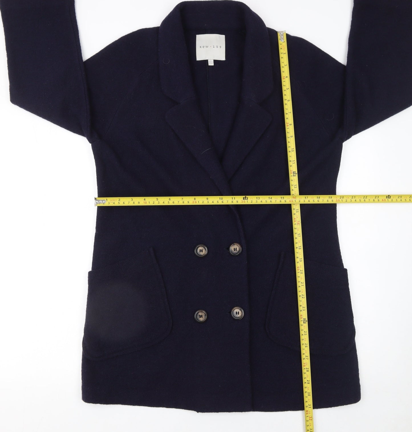 Womens UK Size 14 Kew 159 Regular Blue Blazer