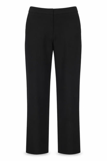 Womens UK Size 8 Jigsaw Regular Fit Dress Pants Black Trousers